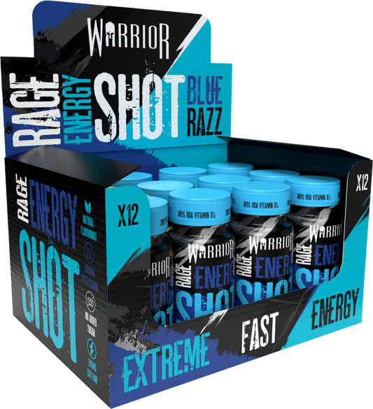 Warrior Pre-Workout Energy Shots - 12x 60ml