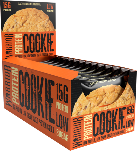 Warrior Protein Cookie - 12 Cookies - Salted Caramel